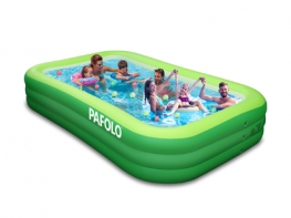 Swimming Pool, 120" X 72" X 22" Full-Sized, Swimming Pools Above Ground, Inflatable Pool for Kids and Adults, Pools for Backyard, Outdoor, Garden, Summer Water Party